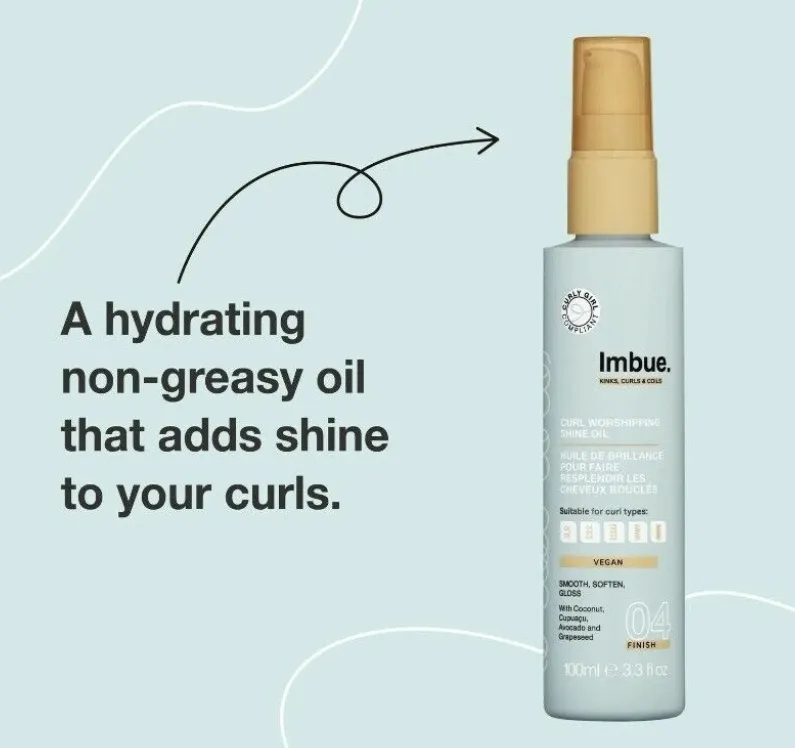 Imbue - Curl Worshipping Shine Oil