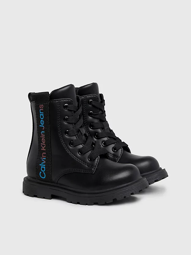 Botas de amarrar para crianças e adolescentes