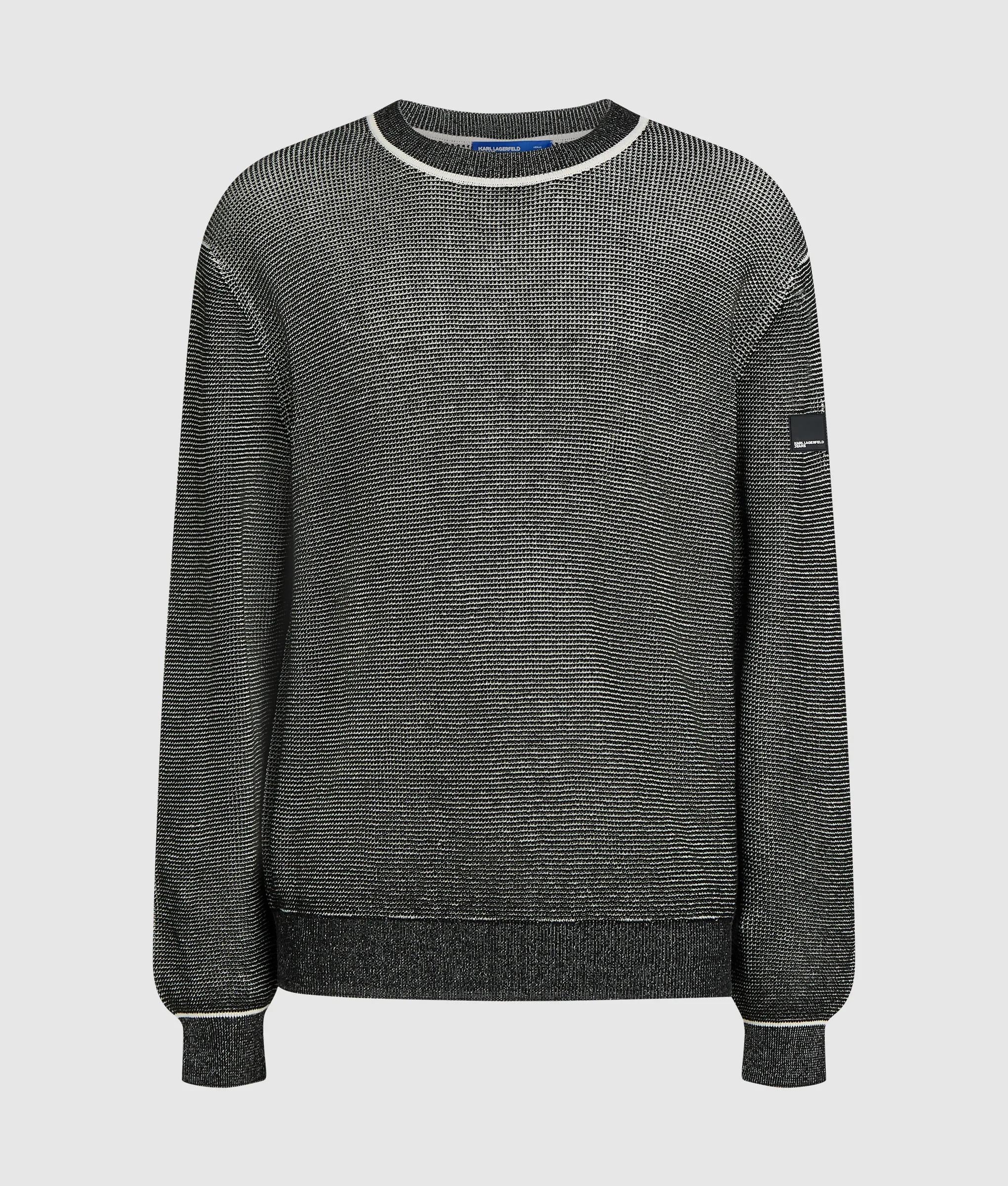 Wafelgebreide sweater
