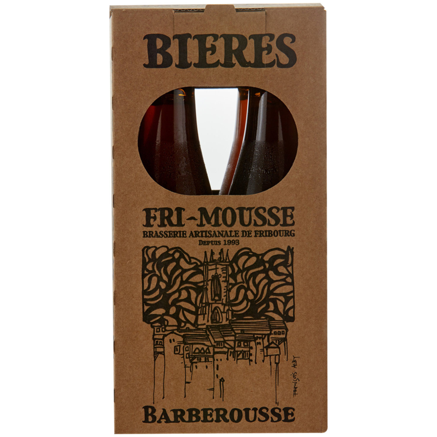 Fri-Mousse Bier Barberousse Bière 4x33cl -132cl