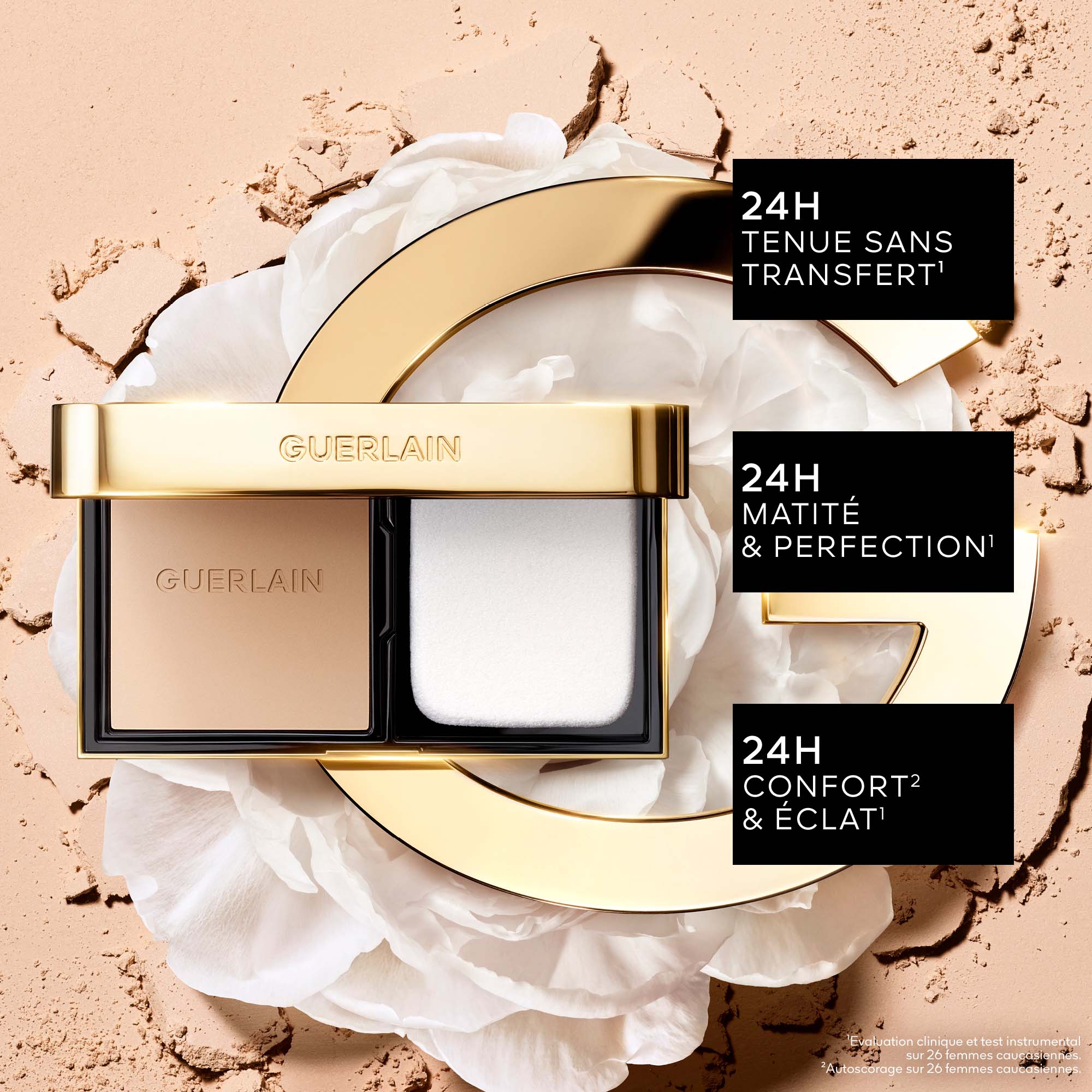 PARURE GOLD SKIN CONTROL FOND DE TEINT COMPACT HAUTE PERFECTIONMATITÉ |- 3N NEUTRAL / NEUTRE