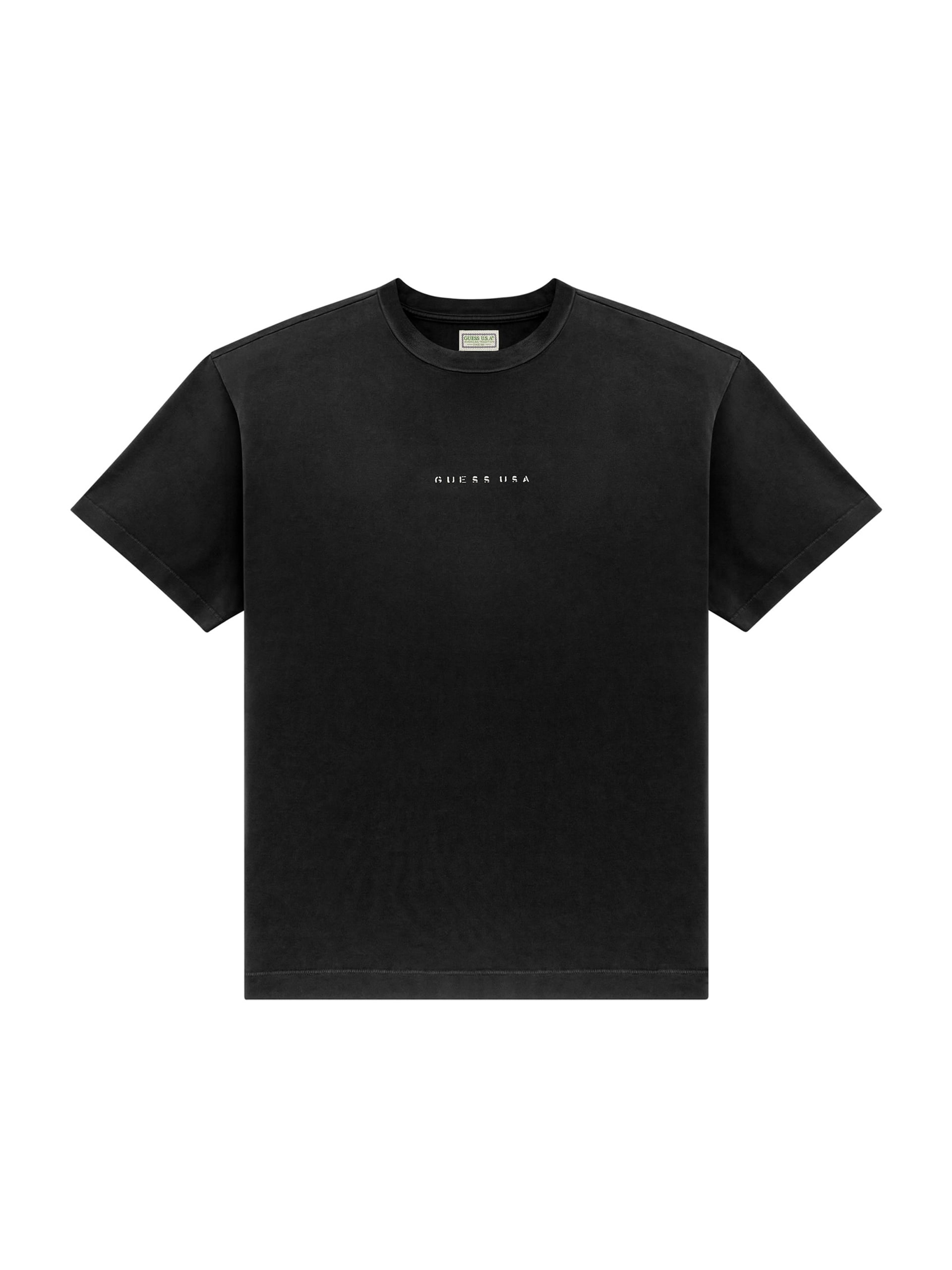 camiseta com logo desgastado