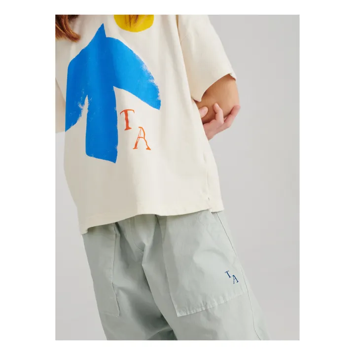True Artist T-shirt n°01 Brodé | Ecru