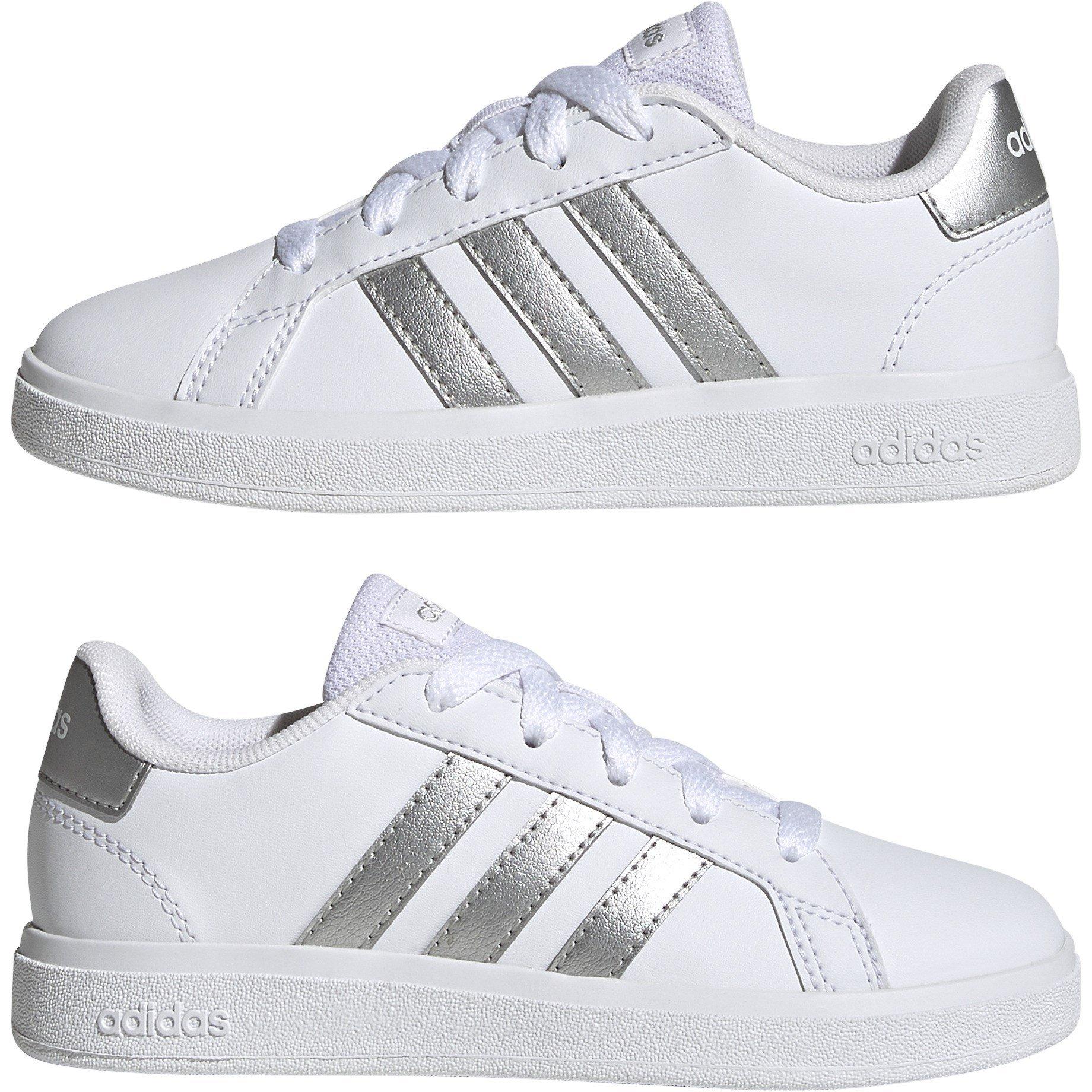 adidas Girls Grand Court Trainers