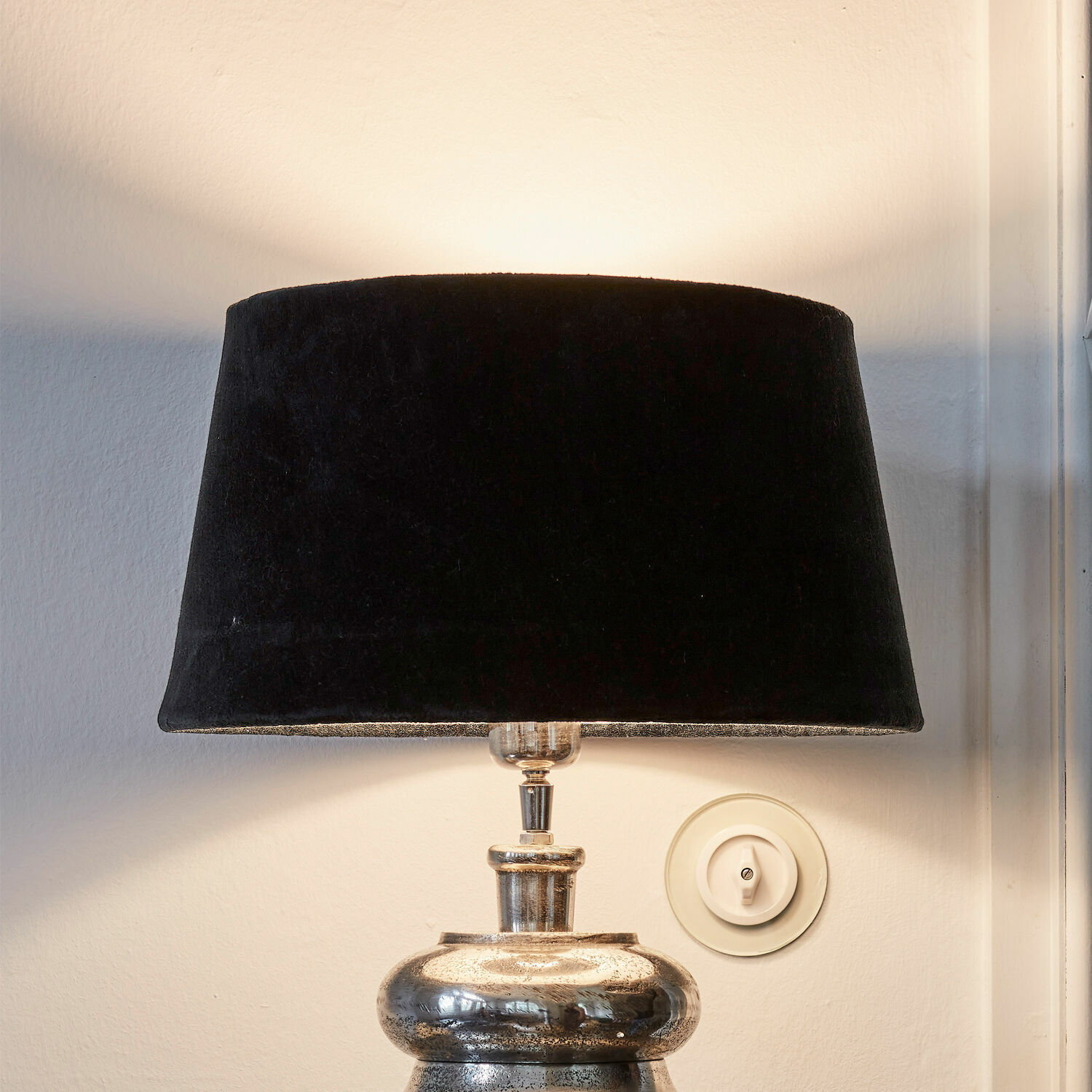 Lampenschirm Anfor samtschwarz