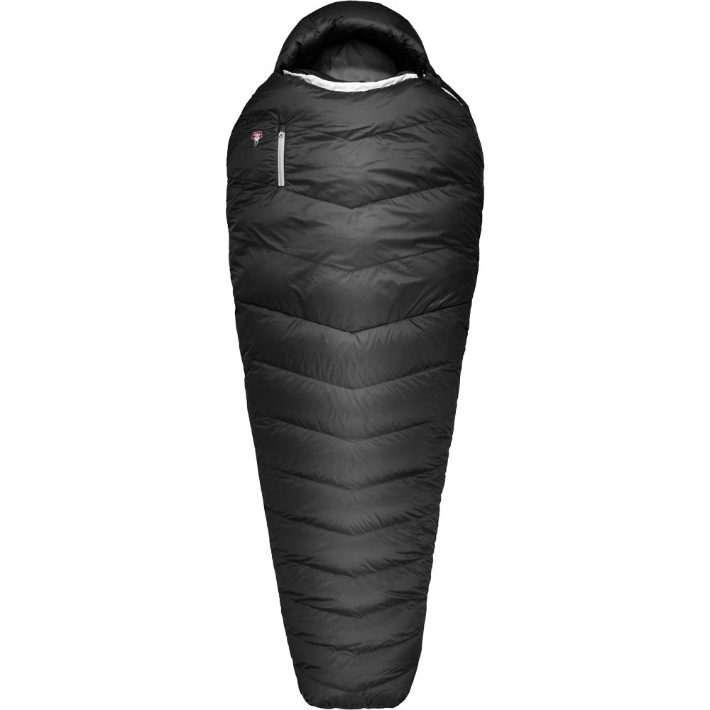 Grüezi Bag Biopod Down Hybrid Ice Extreme 180 Schlafsack deep asphalt