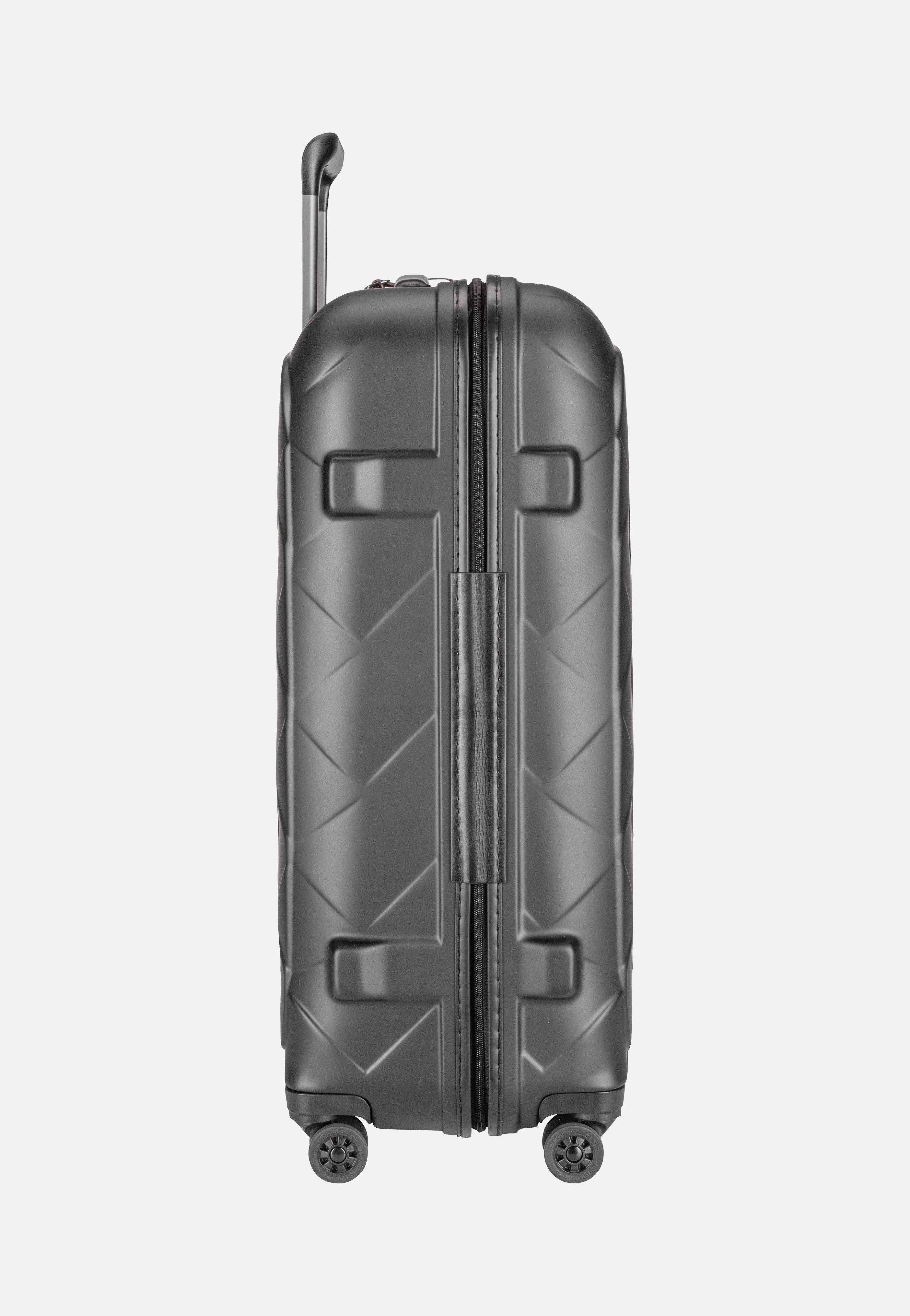 Leather & More Trolley L Matt Black - Koffer