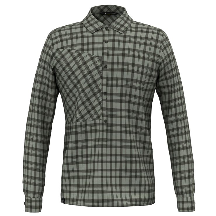 SalewaFANES FLANNEL 5 PL TEE - oliv