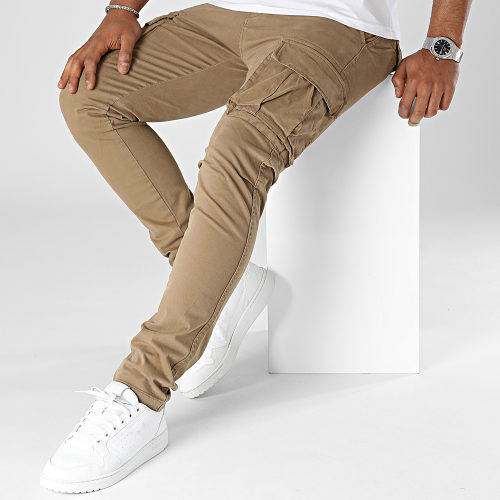 Pantalon Cargo Marron