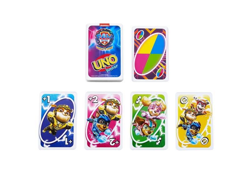 Mattel Spiele Kartenspiel UNO Junior Paw Patrol 2 Kinder-Kartenspiel