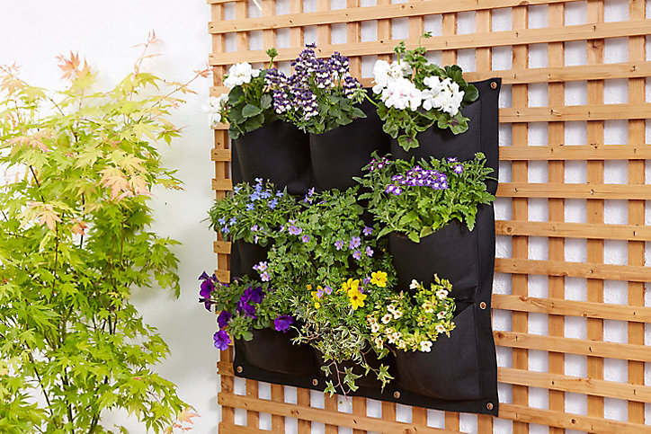 Jardin vertical Verve 9 poches 72 x 72 cm