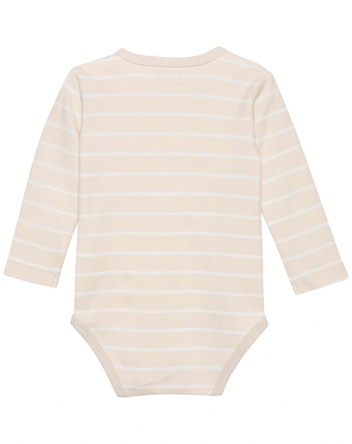 Langarm-Body YD STRIPE in oatmeal