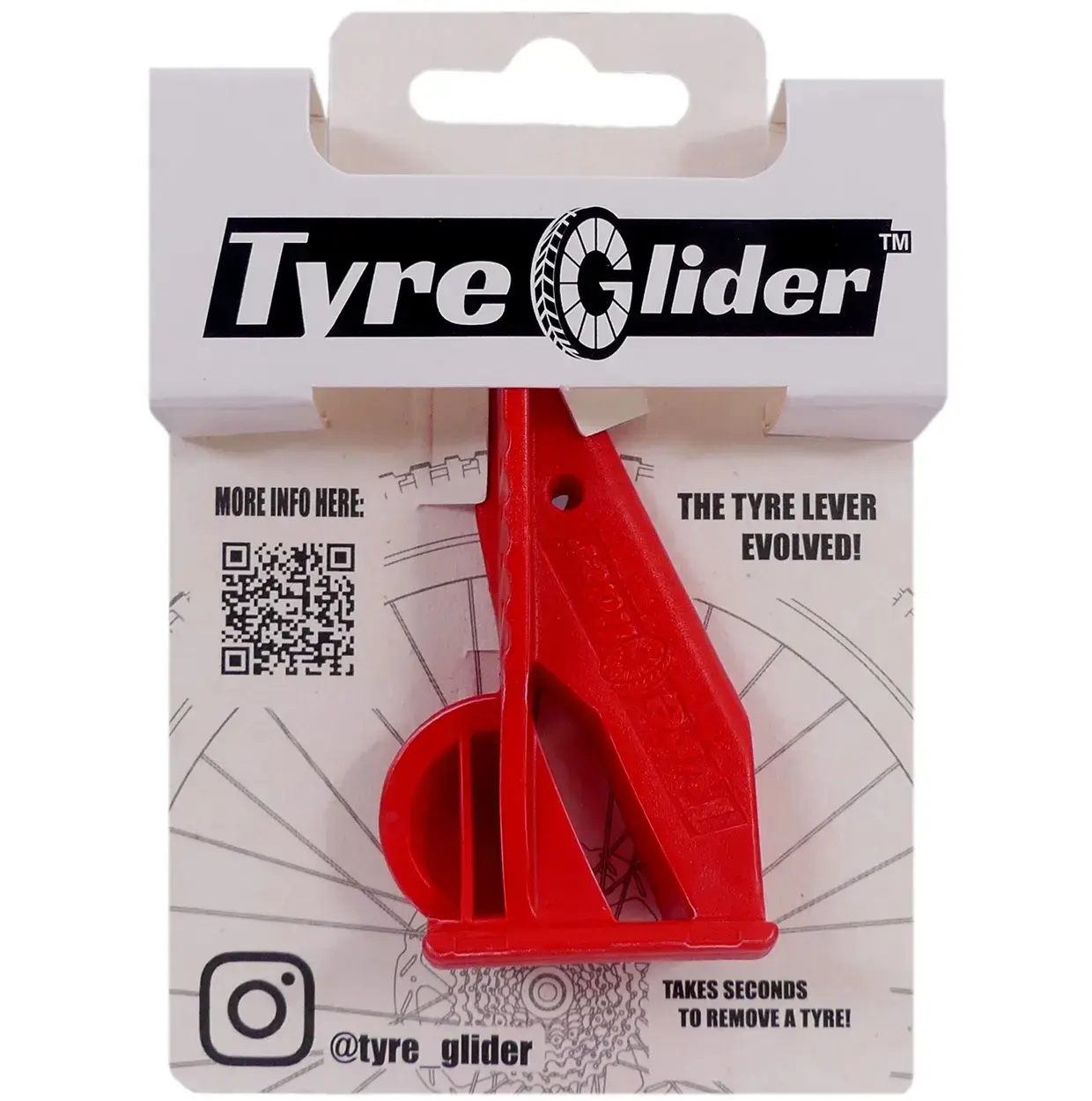 Tyre Glider Bandenlichter Rood