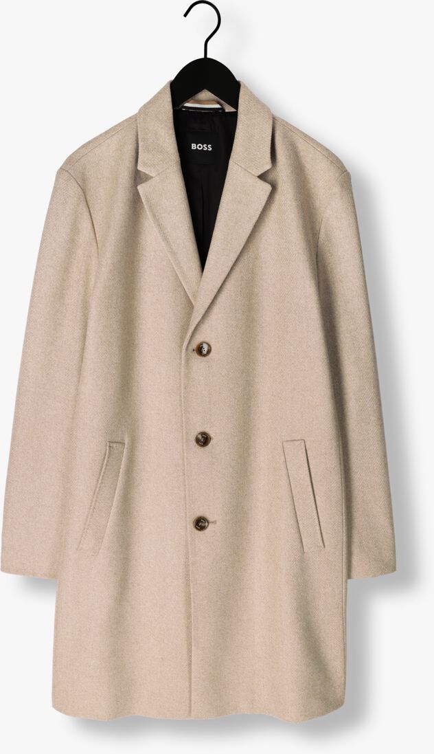 BOSS beige boss mantel h-hyde-c-224