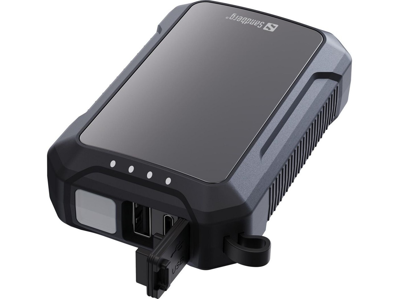 Sandberg - Powerbank 10000mAh med indbygget Håndvarmer