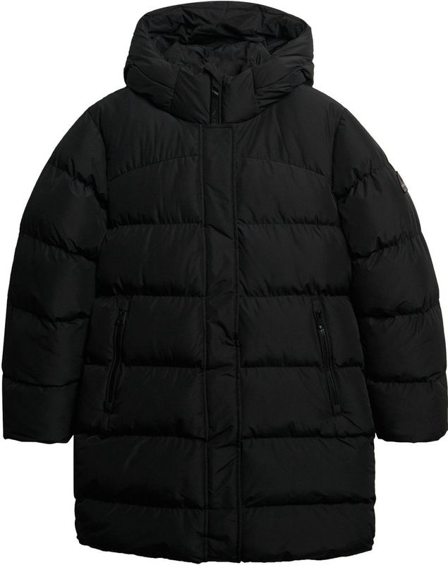 Superdry - Sports Halflange Pufferjas - Dames - Gewatteerde Jassen