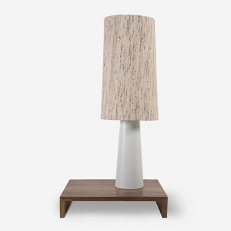 HKliving Wooden Plateau salontafel M 62x53 sand