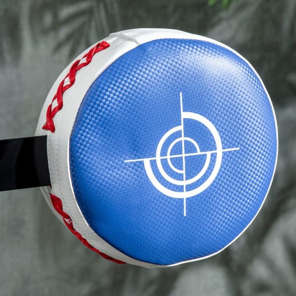 Boksesekk, Boksestativ Med Bokseball, Refleksstang, 1,63-2,05 M Høydejusterbar Stående Bokseball Med Klo, Hdpe, Kunstskinn