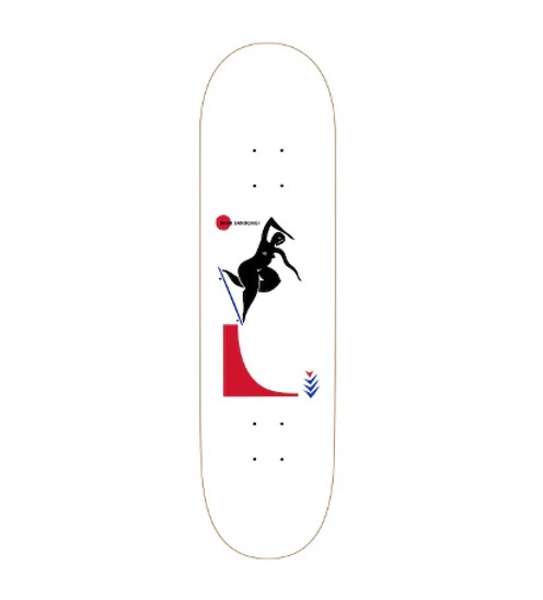 Polar Skate Co Shin Sanbongi - Backside Noseblunt - White - 7.875