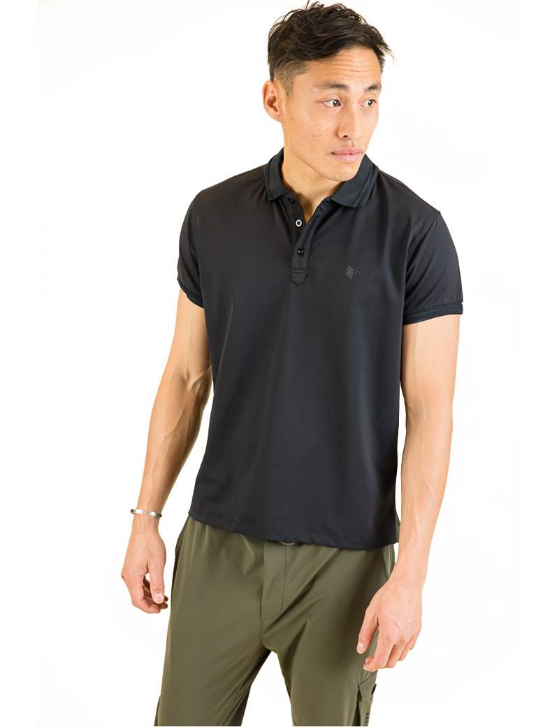 HBT MAN  - POLO ROCK NOIR