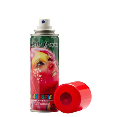 Eulenspiegel Glitzercolor Haarspray, rot, 125ml