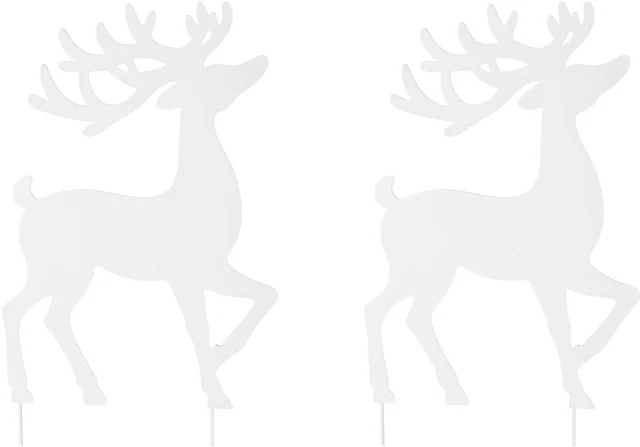 Creativ deco Weihnachtsfigur »Weihnachtsdeko« Hirsch zum Stecken