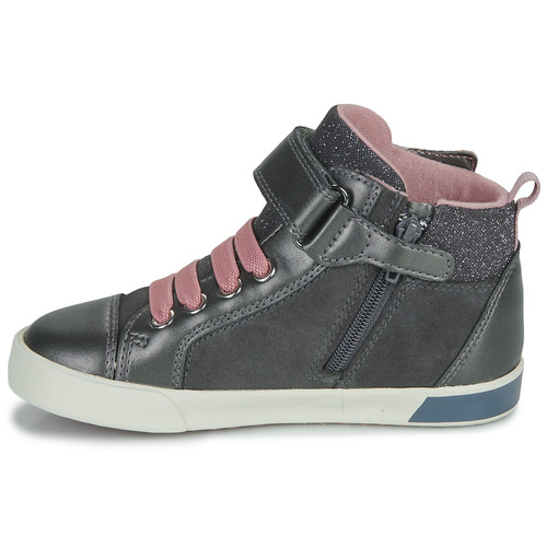 Geox - B KILWI GIRL - Gris / Rose