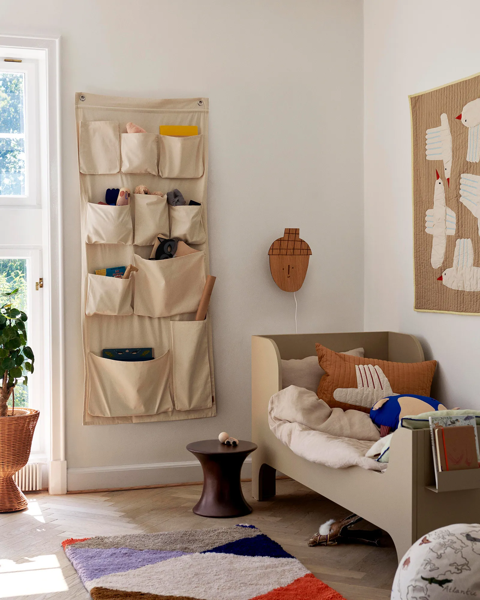 ferm LIVING Canvas XL Wall Pockets