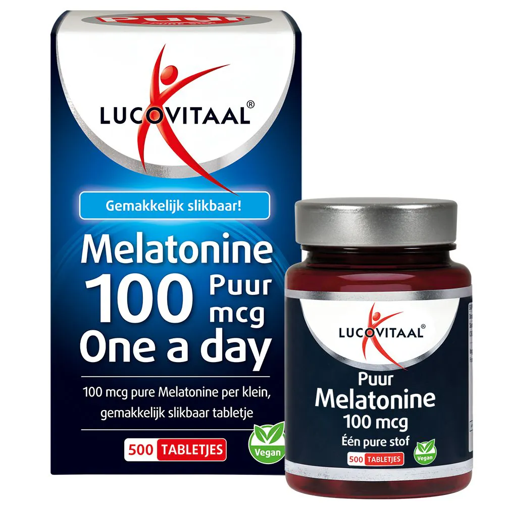 Melatonine Puur 100 mcg tabletten