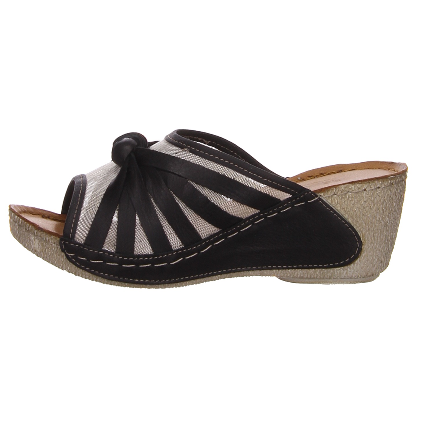 Gemini Pantolette schwarz schwarz