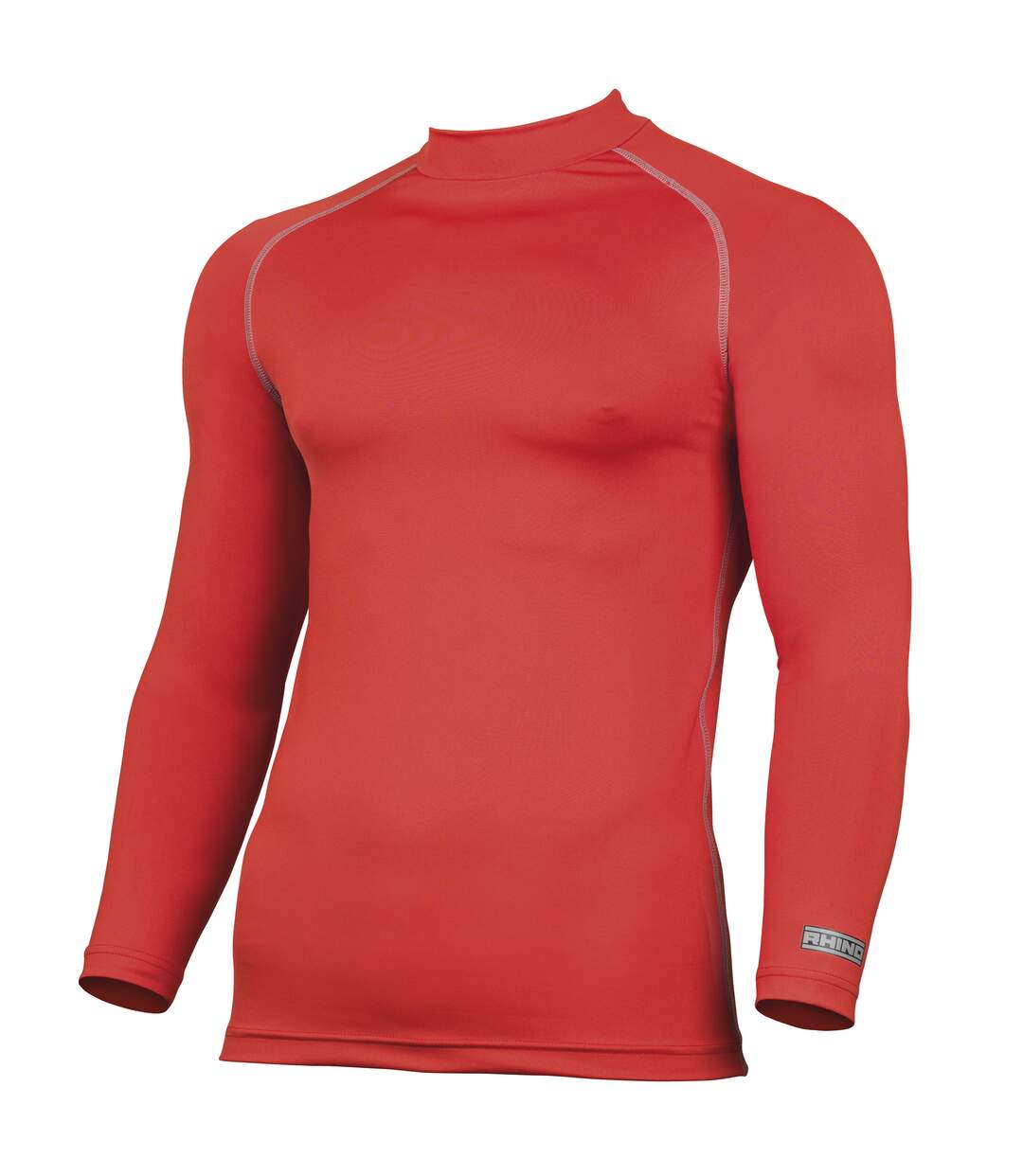 Rhino - T-shirt base layer à manches longues - Homme (Rouge) - UTRW1276