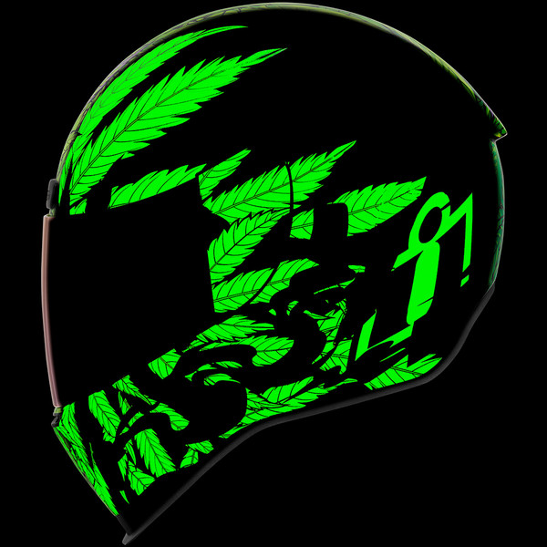Icon - Casque Airform Ritemind Glow™ Vert / Blanc / Violet