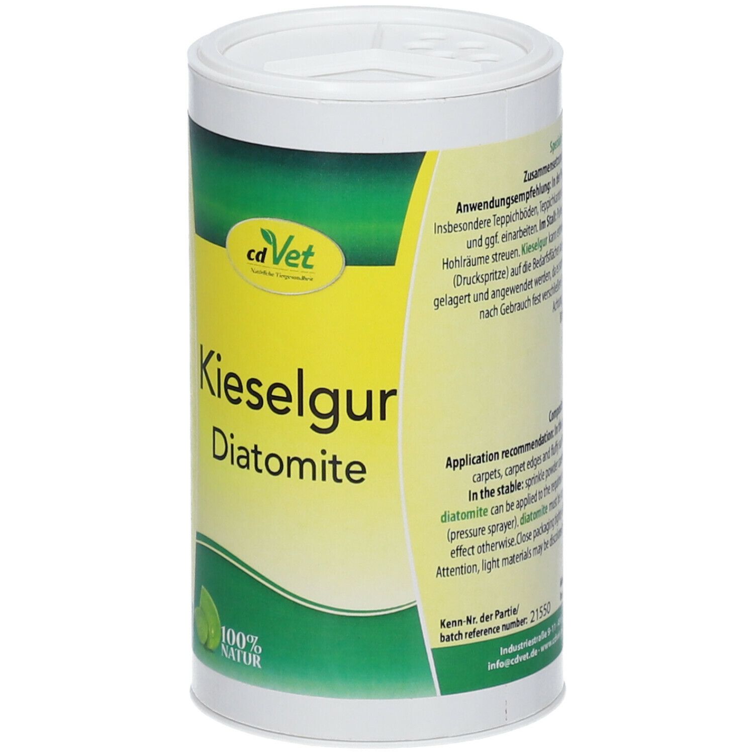 cd Vet Kieselgur Diatomite