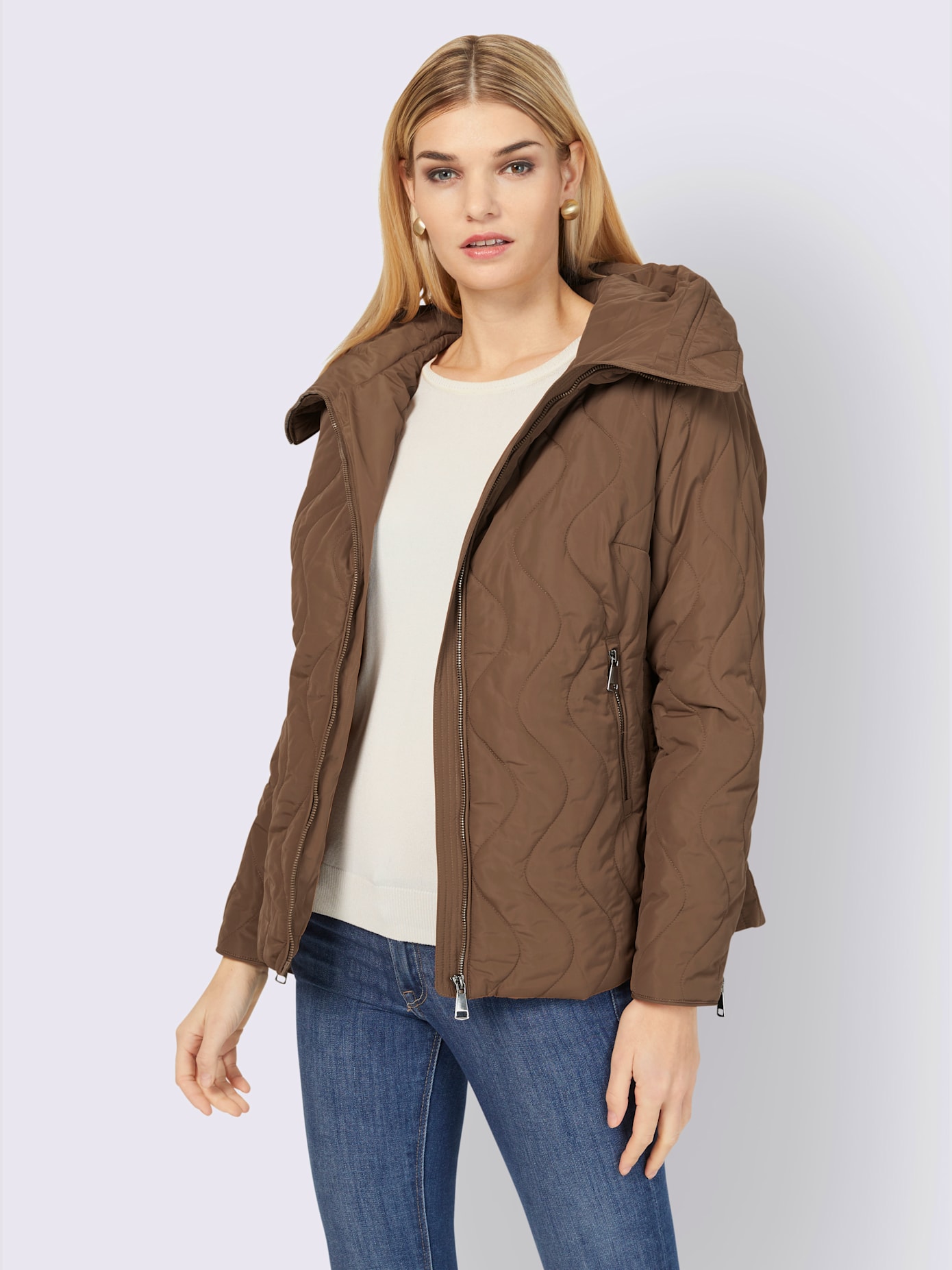 Veste piquage affinant