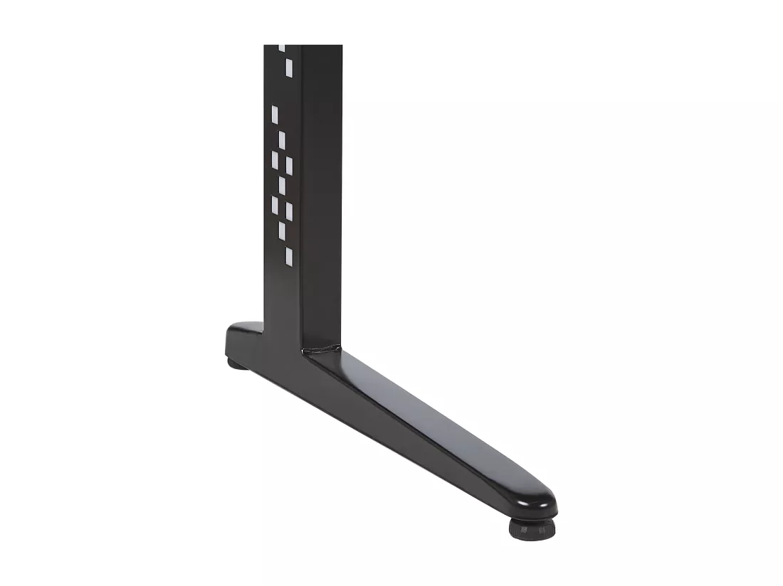 Bureau gamer éclairage LED 120 x 60 cm noir DEXTER