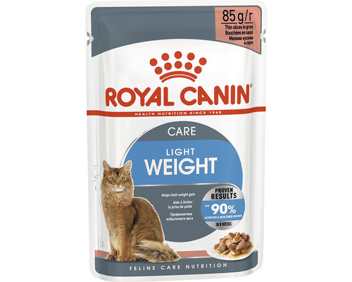 ROYAL CANIN Light Weight Care natvoer voor katten in saus, 85 g
