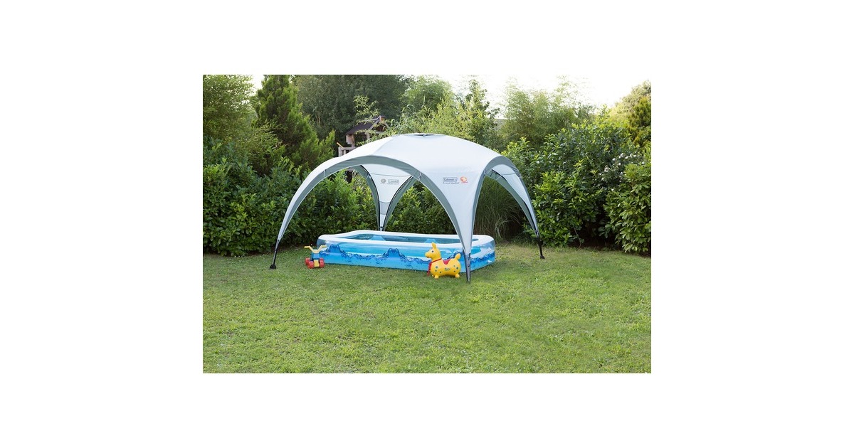 ColemanCO Pavillon Event Shelter  3,65m x 3,65m paviljoen  (Lichtgrijs/grijs)