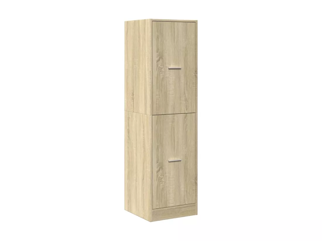 Armoire d'apothicaire chêne sonoma bois d'ingénierie