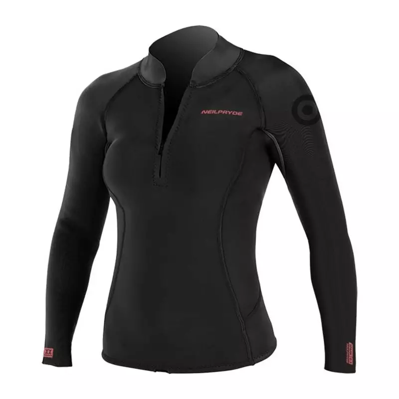 Top néoprène femme NEILPRYDE Spark Black/Teal
