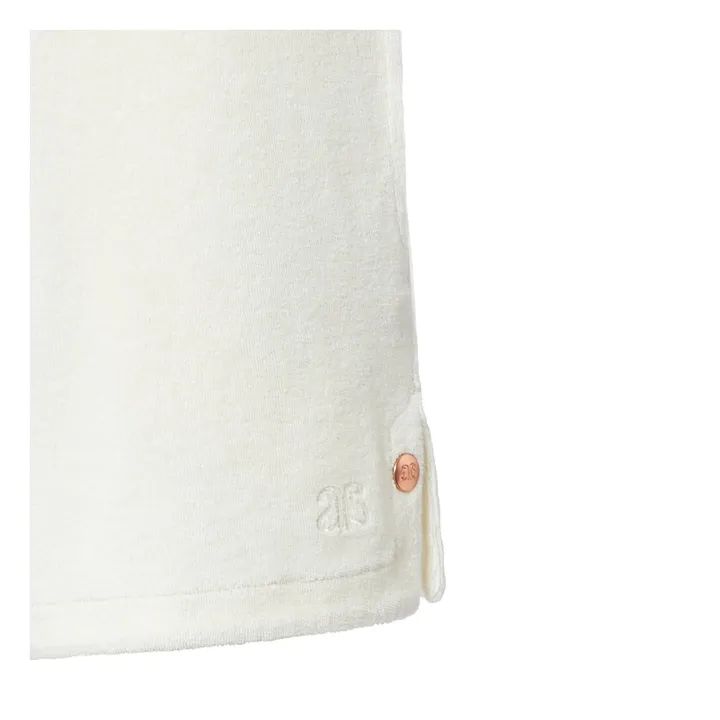 Alma Deia Short Eponge Coton Bio | Blanc cassé