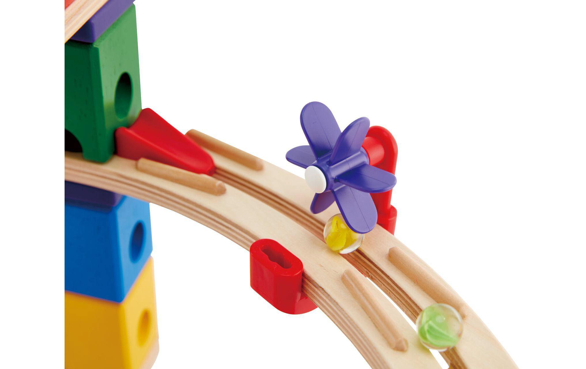 Kugelbahn Quadrilla Super Spiralburg & Endspurt<br>Bundle mit zwei Spielsets