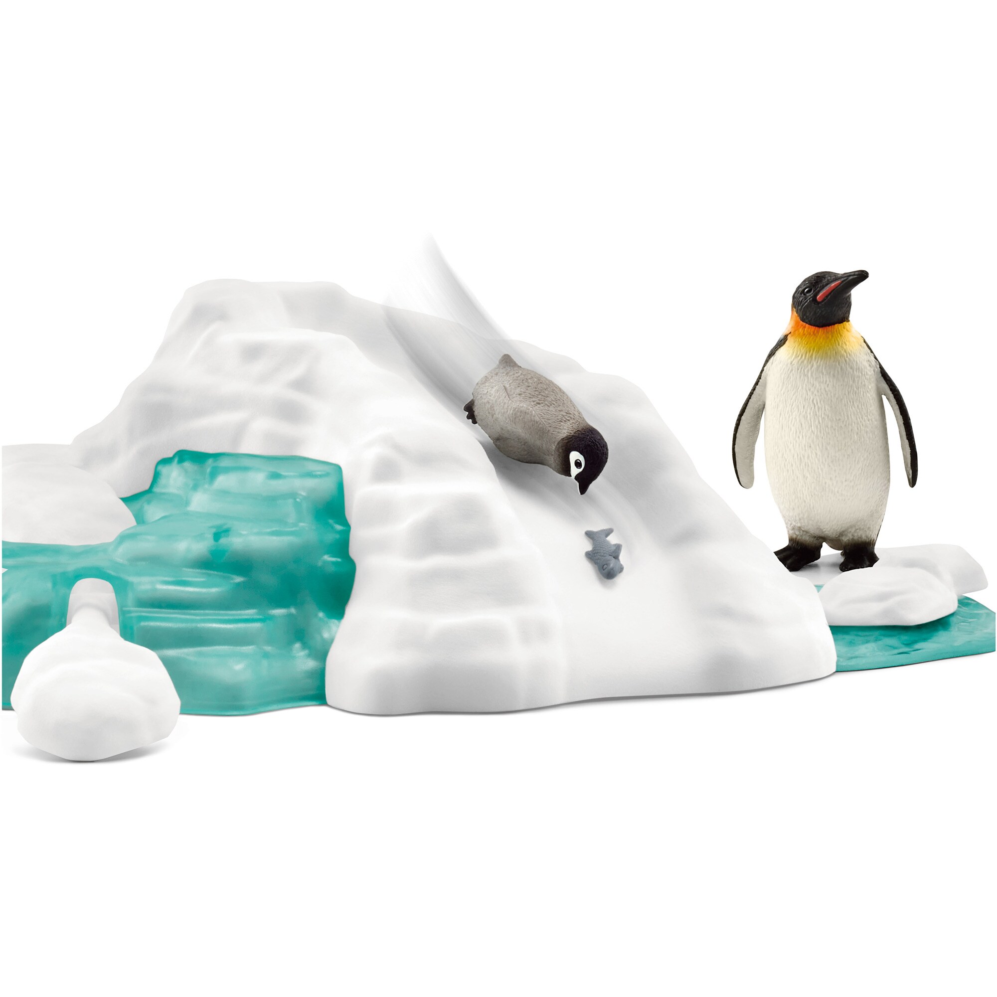 Schleich Spielfigur Wild Life Pinguin-Familienspaß