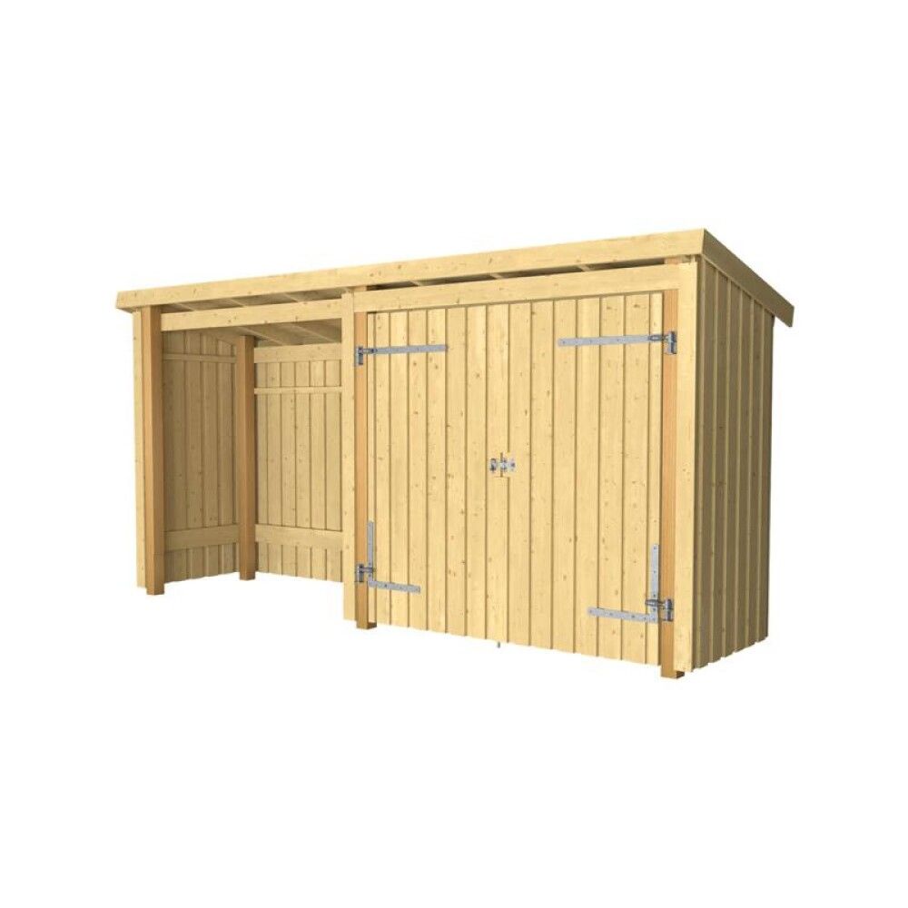 REDSKAPSBOD PLUS NORDIC 2 DOBBELDØR 4,7M²