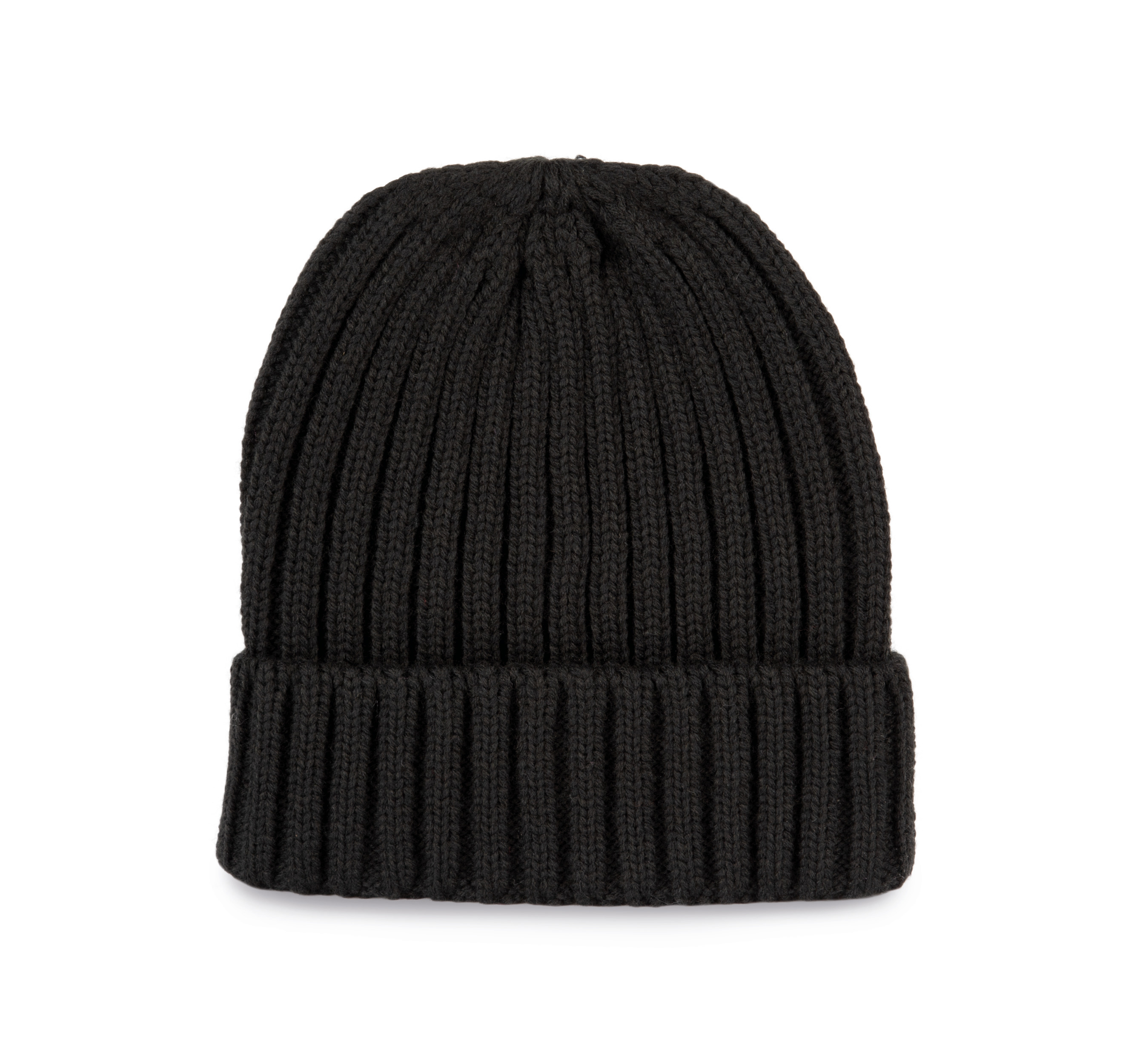 K-up KP953 - Bonnet à double côte et revers