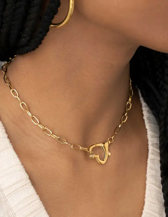 My Jewellery Chain ketting heart lock MJ13051
