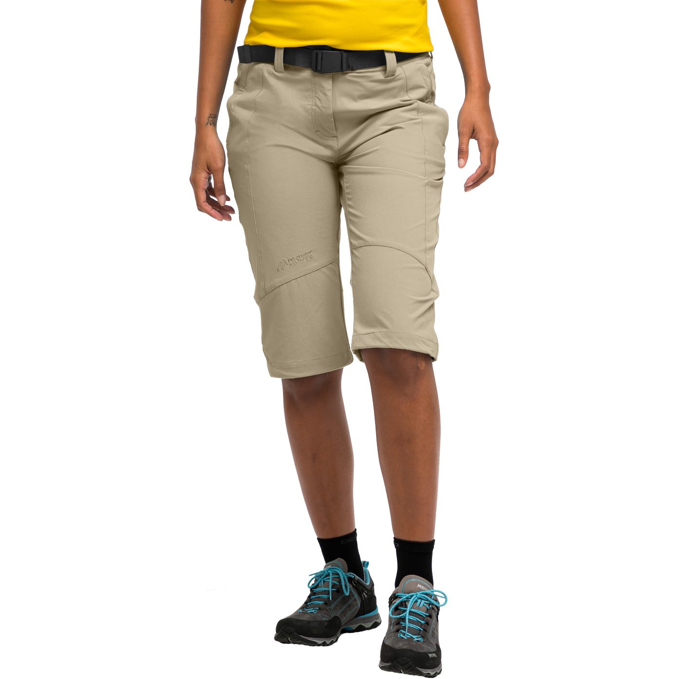 Maier Sports Kluane Wandercapri Damen brown rice
