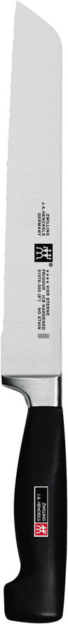 Zwilling FOUR STAR Brødkniv 20 cm Sort