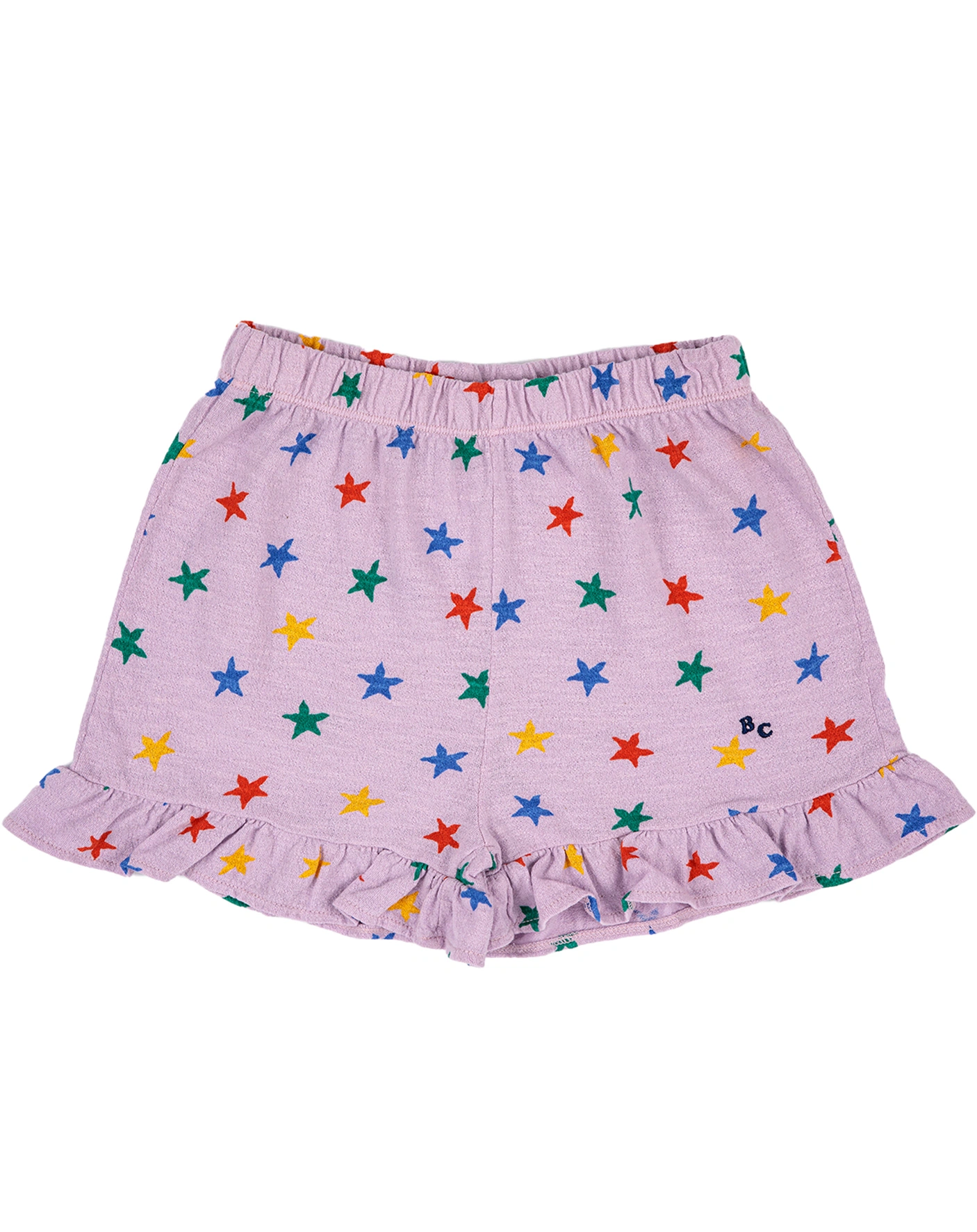 Shorts MULTICOLOR STARS ALL OVER in lavender