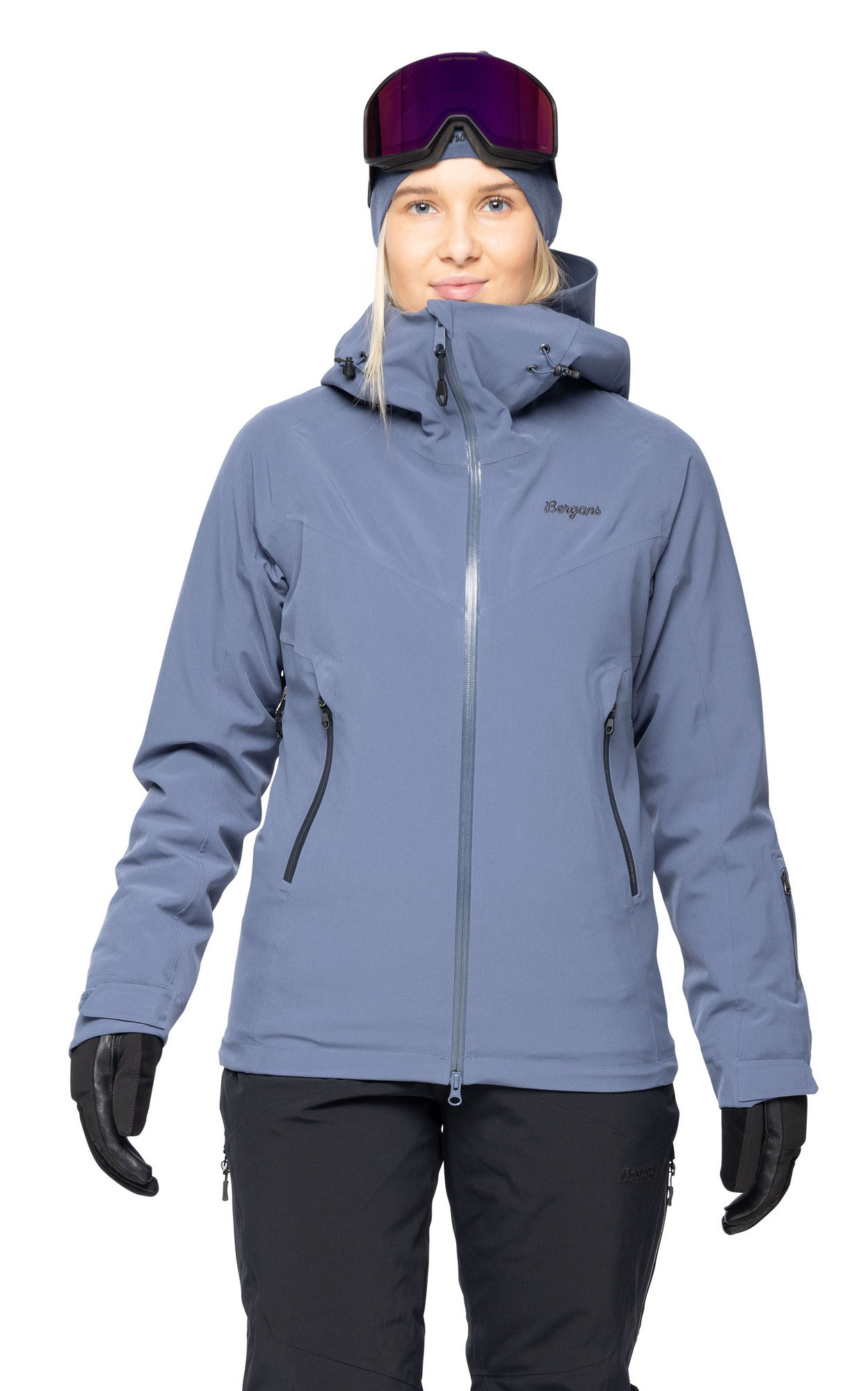 Oppdal Insulated Jacket Dame Granite Blue