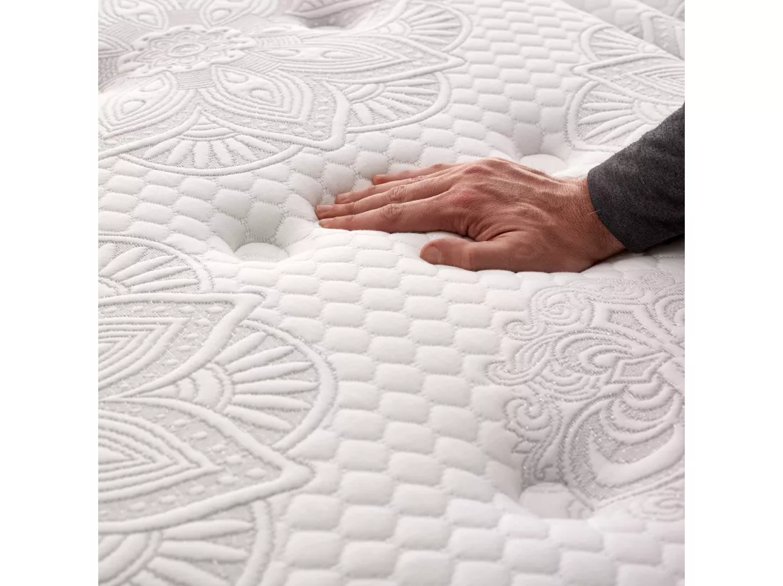 Naturalex - Exclusive à ressorts ensachés 140x200 cm - Épais 30 cm - Visco Thermorégulateur - Tissu Premium - Confort - Haute Qualité - Respirabilité optimale